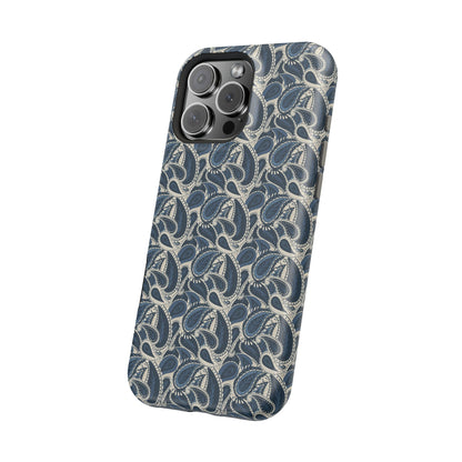 Paisley Phone Case - Dark Blue