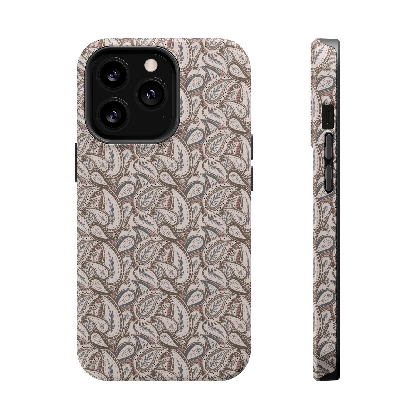 Paisley Phone Case - Brown