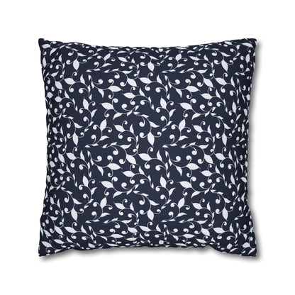 Indigo Vine Pillowcase - Blue