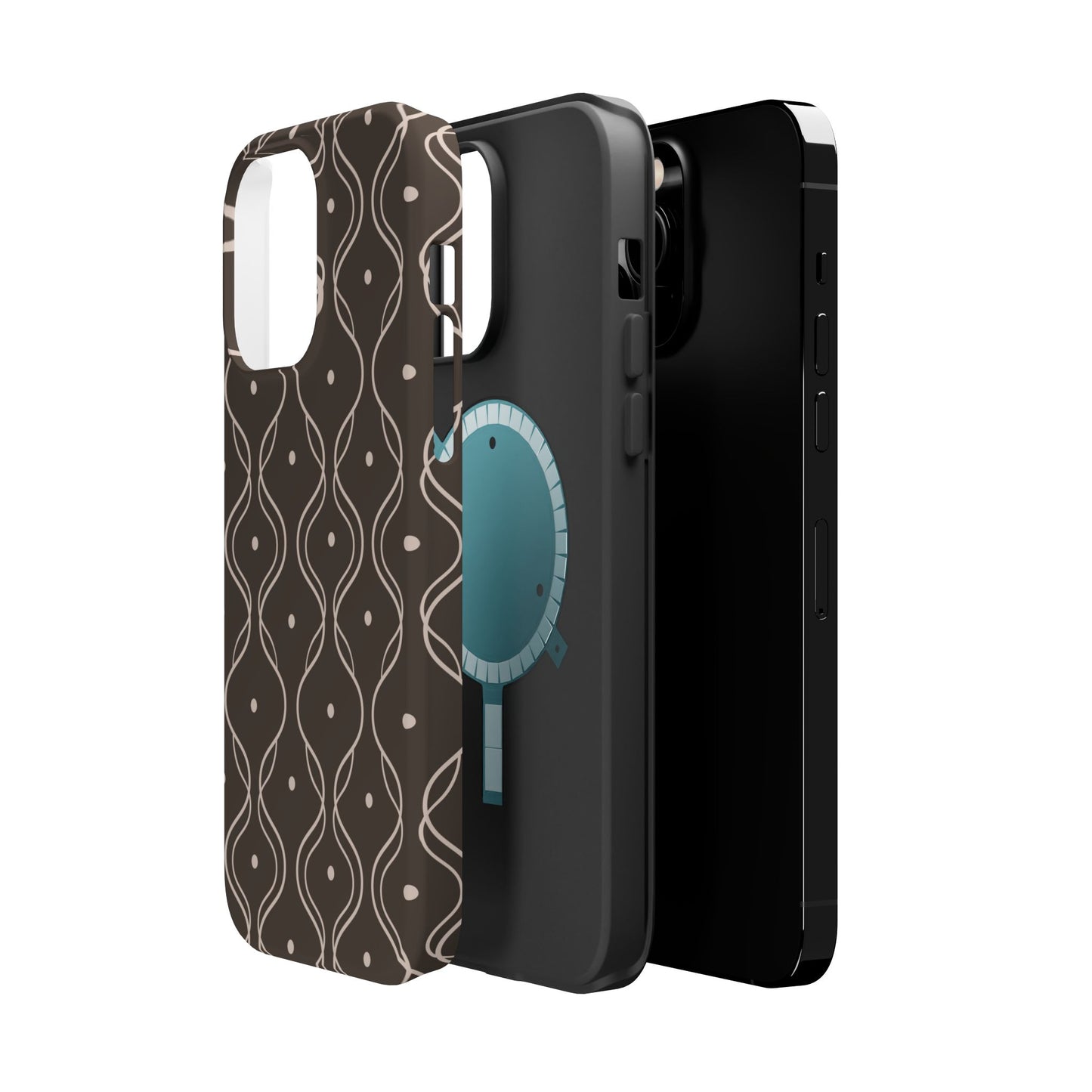 Soft Wave Phone Case - Brown