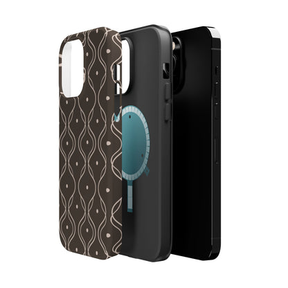 Soft Wave Phone Case - Brown