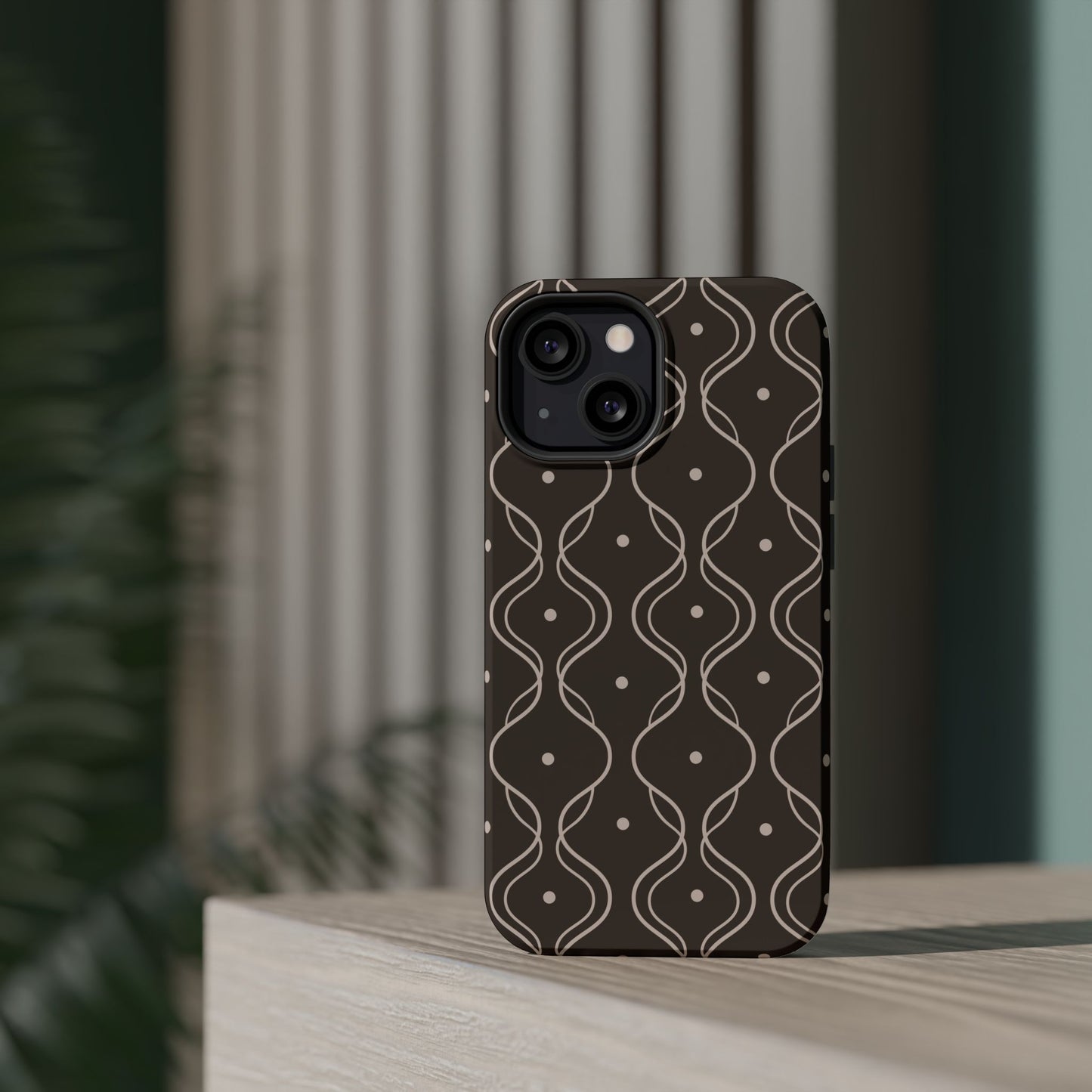 Soft Wave Phone Case - Brown