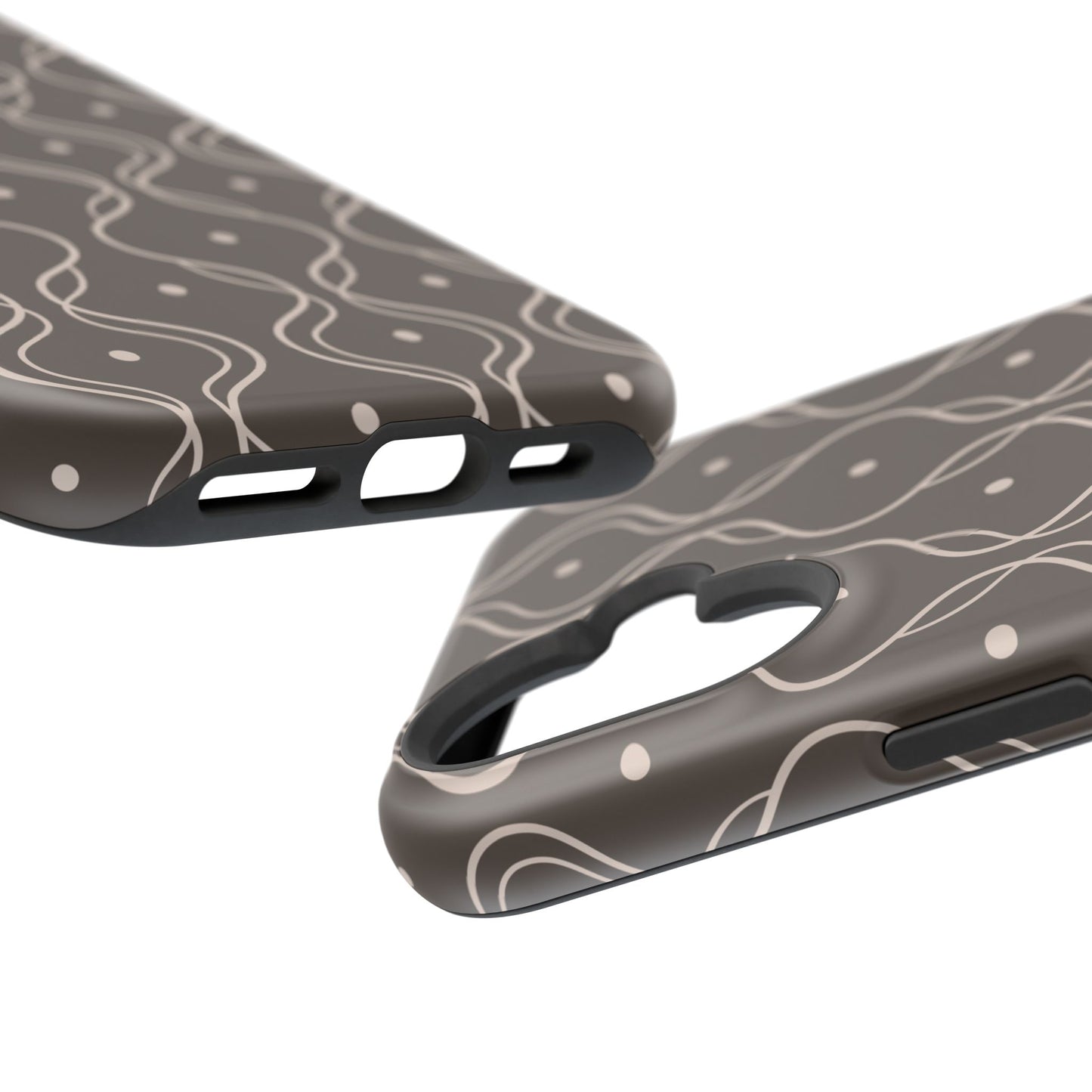 Soft Wave Phone Case - Brown