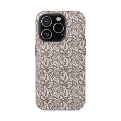 Paisley Phone Case - Brown