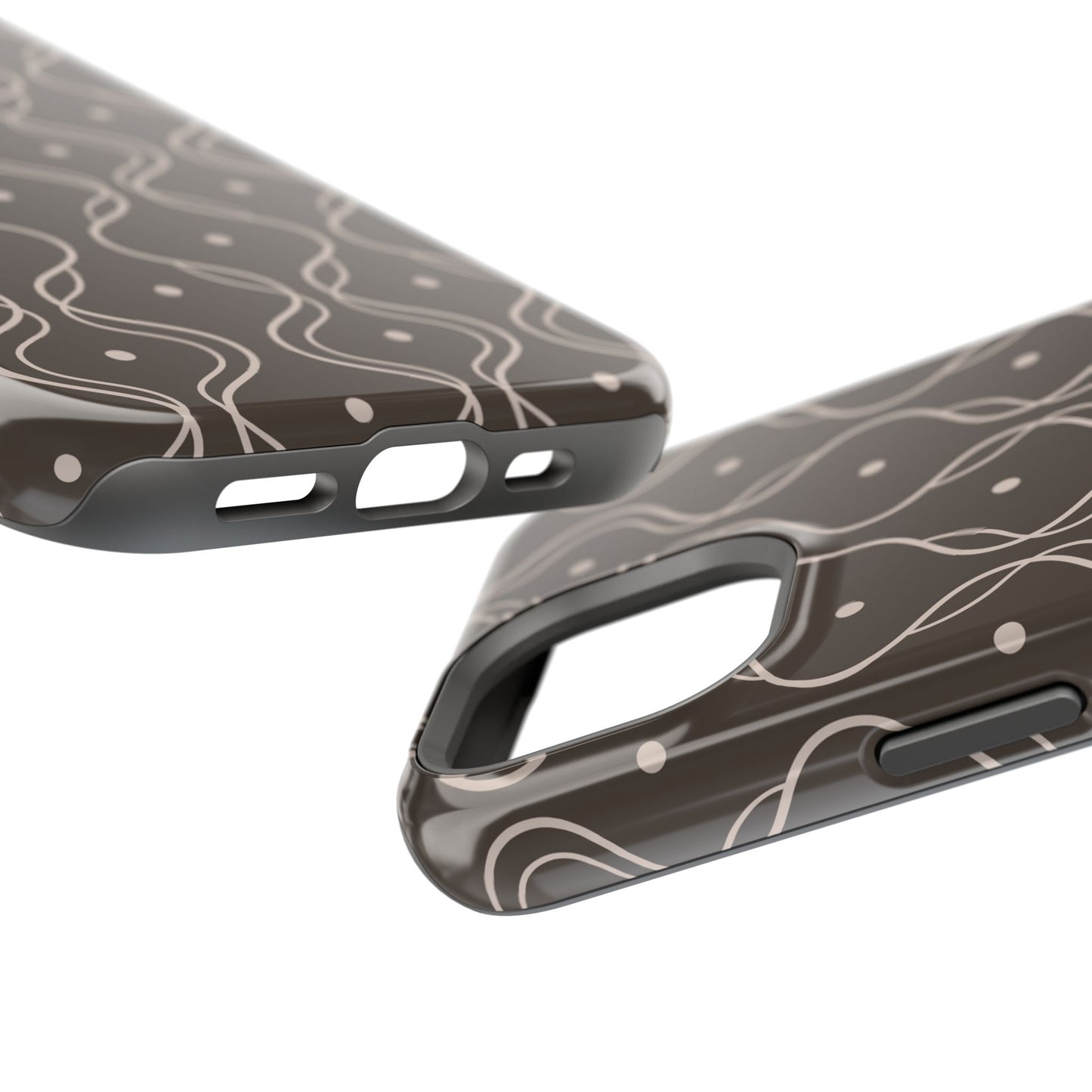 Soft Wave Phone Case - Brown