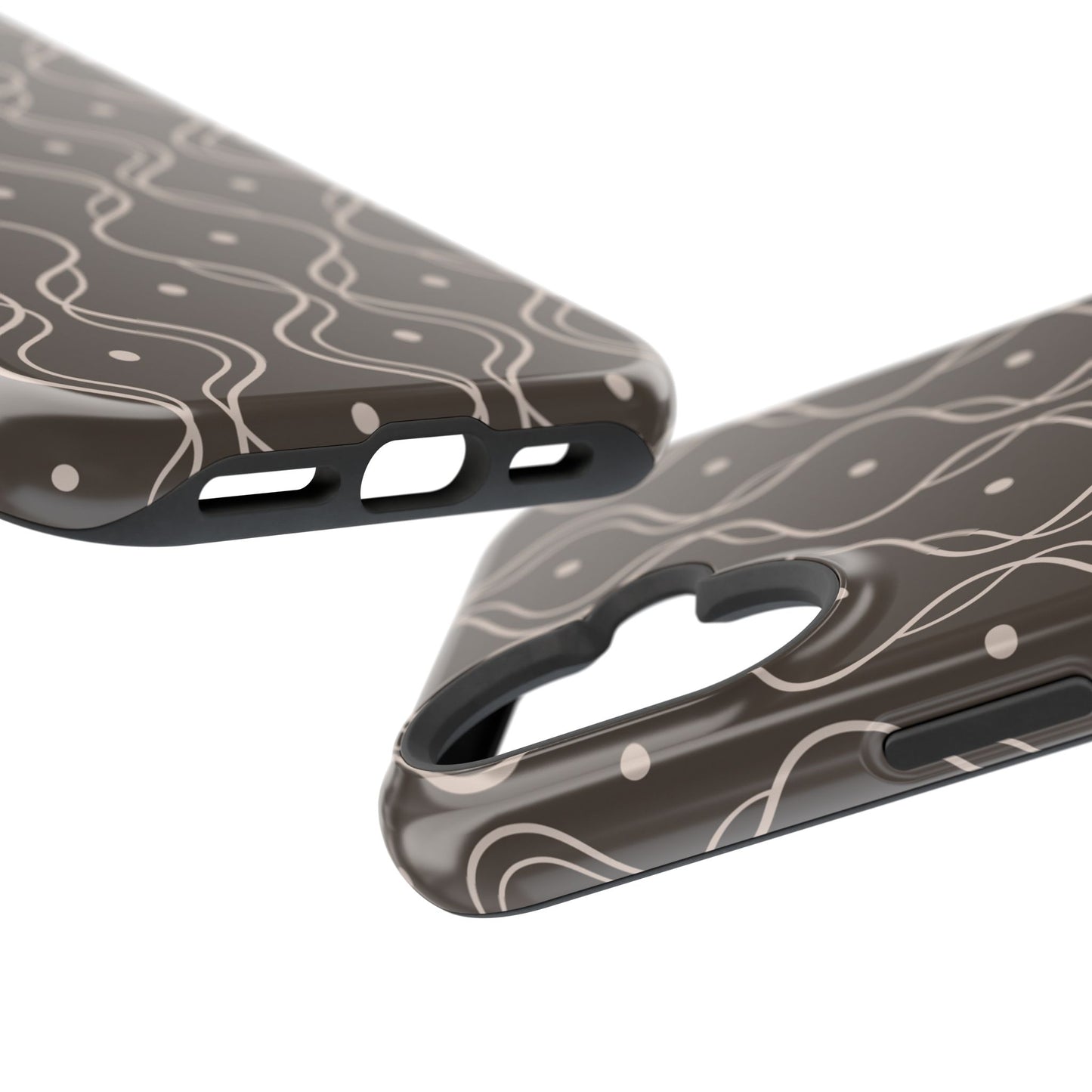 Soft Wave Phone Case - Brown