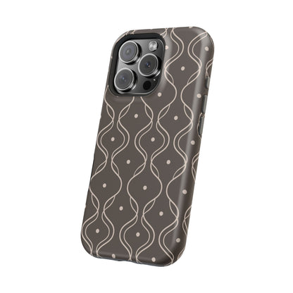 Soft Wave Phone Case - Brown
