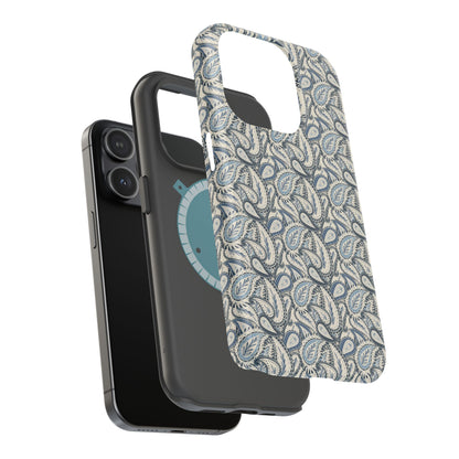 Paisley Phone Case - Blue