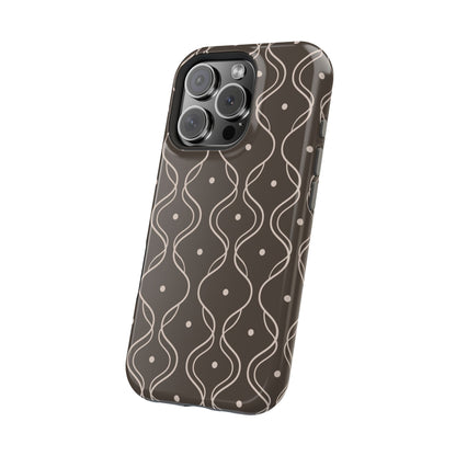 Soft Wave Phone Case - Brown