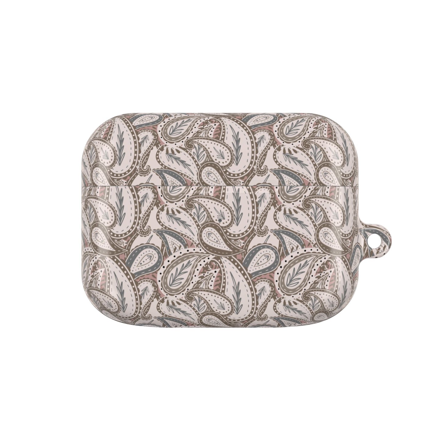 Paisley AirPod Case - Brown