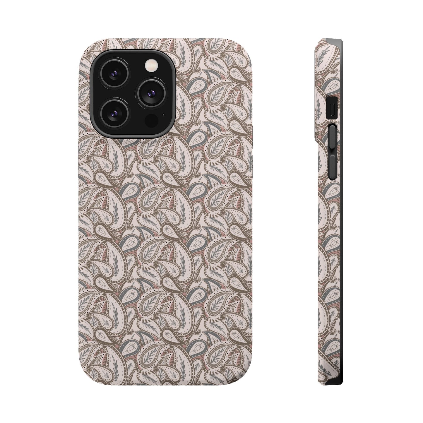 Paisley Phone Case - Brown