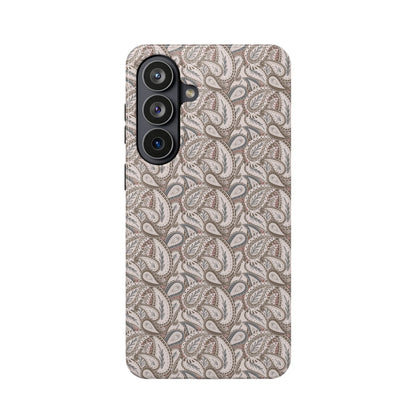 Paisley Phone Case - Brown