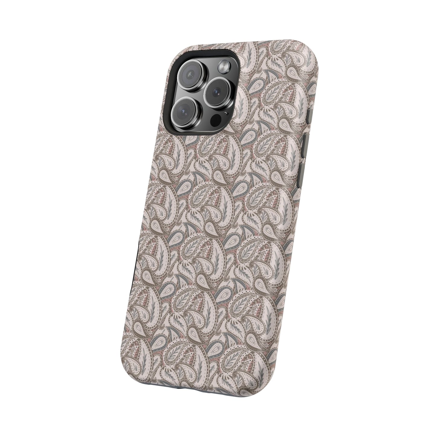 Paisley Phone Case - Brown