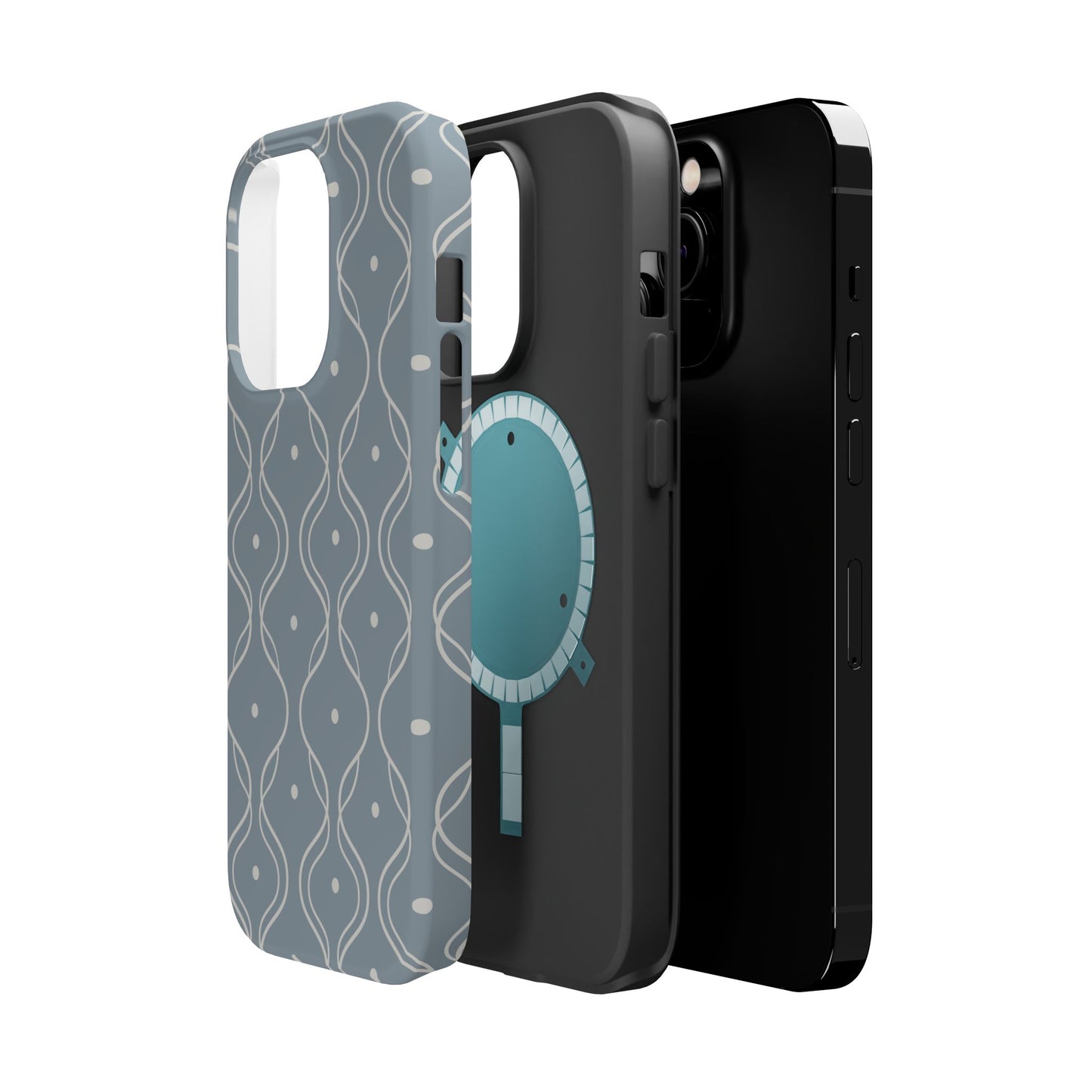 Soft Wave Phone Case - Blue