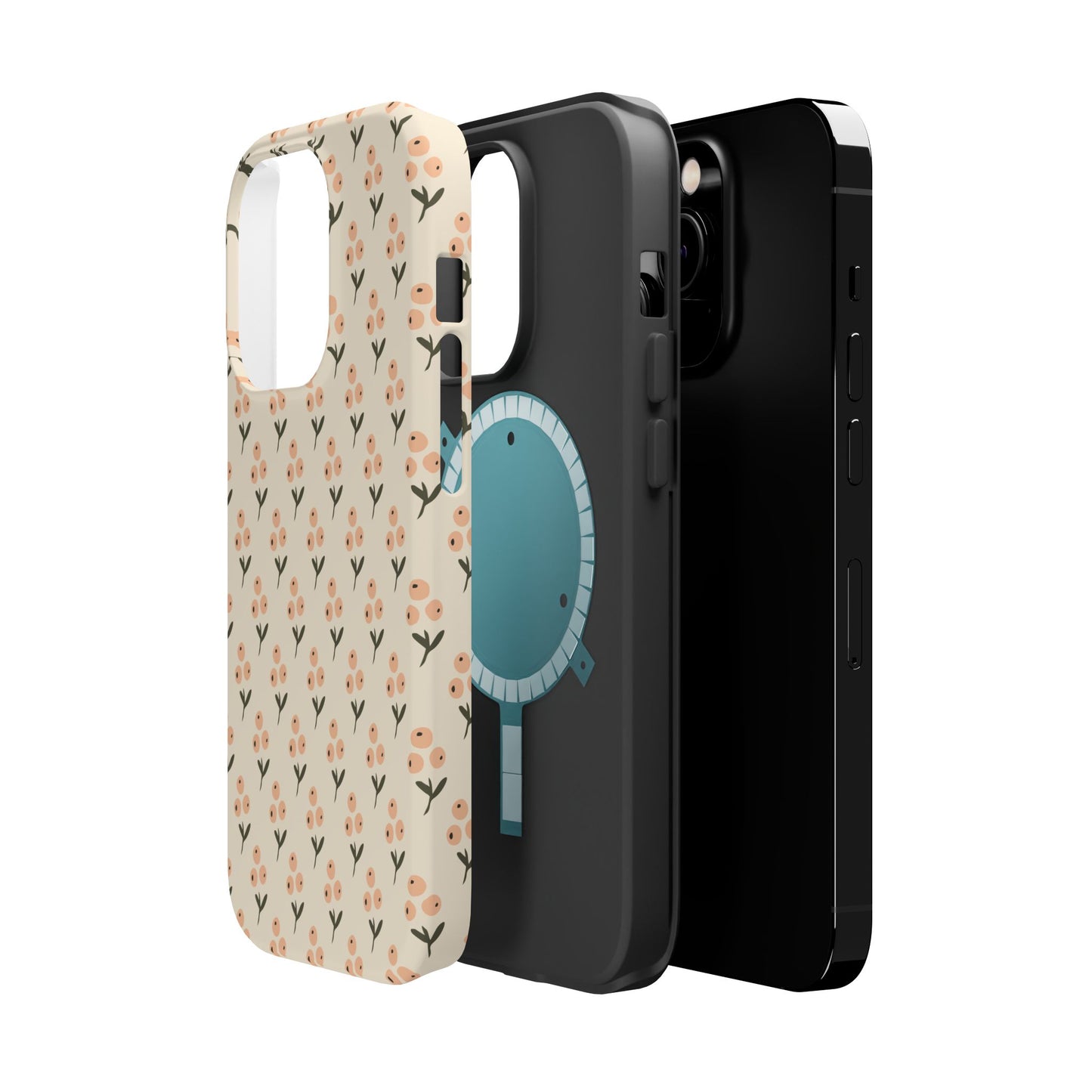 The Willow Berry Phone Case - Cream
