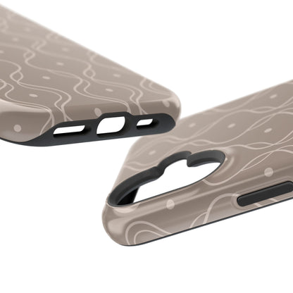 Soft Wave Phone Case - Taupe