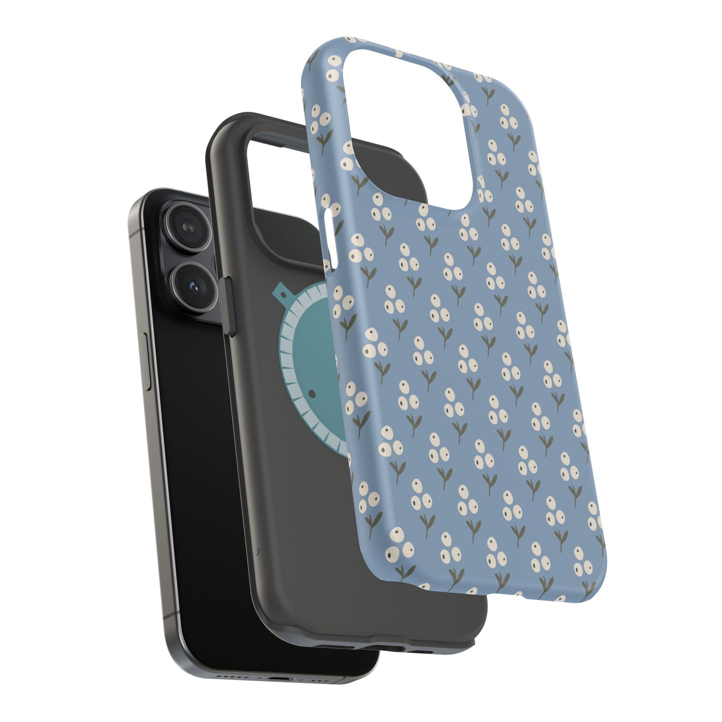 The Willow Berry Phone Case - Blue