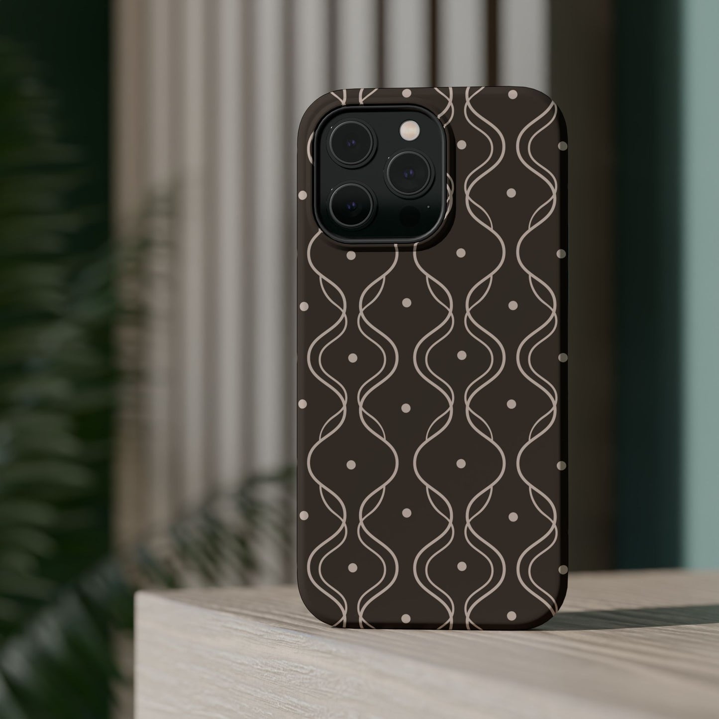 Soft Wave Phone Case - Brown