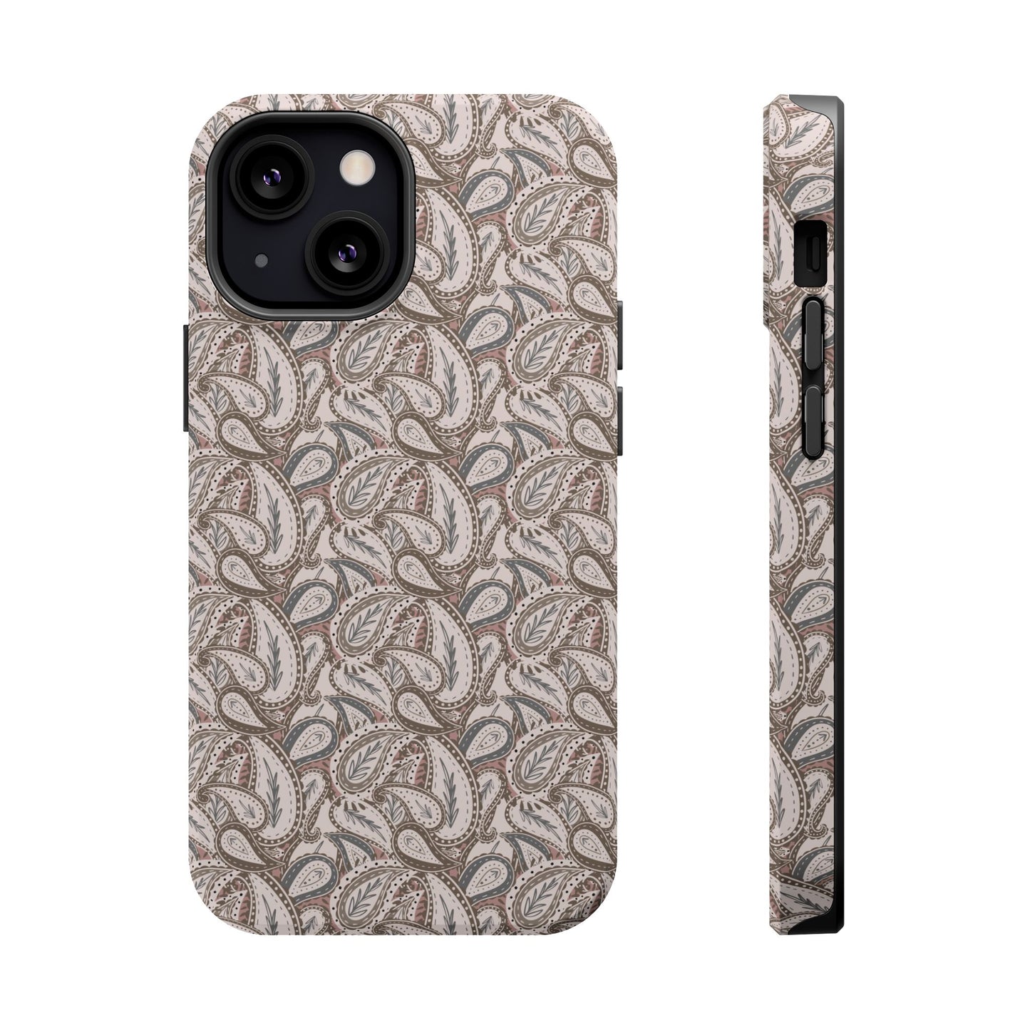 Paisley Phone Case - Brown