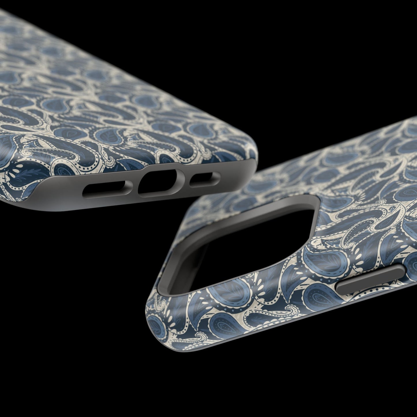 Paisley Phone Case - Dark Blue
