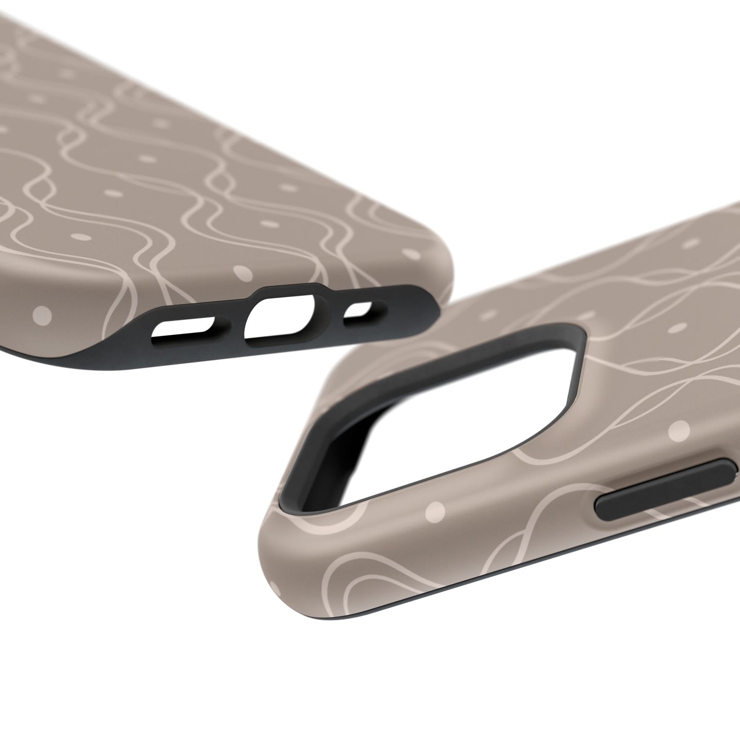Soft Wave Phone Case - Taupe