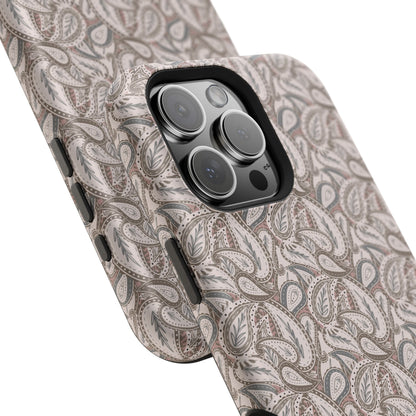 Paisley Phone Case - Brown