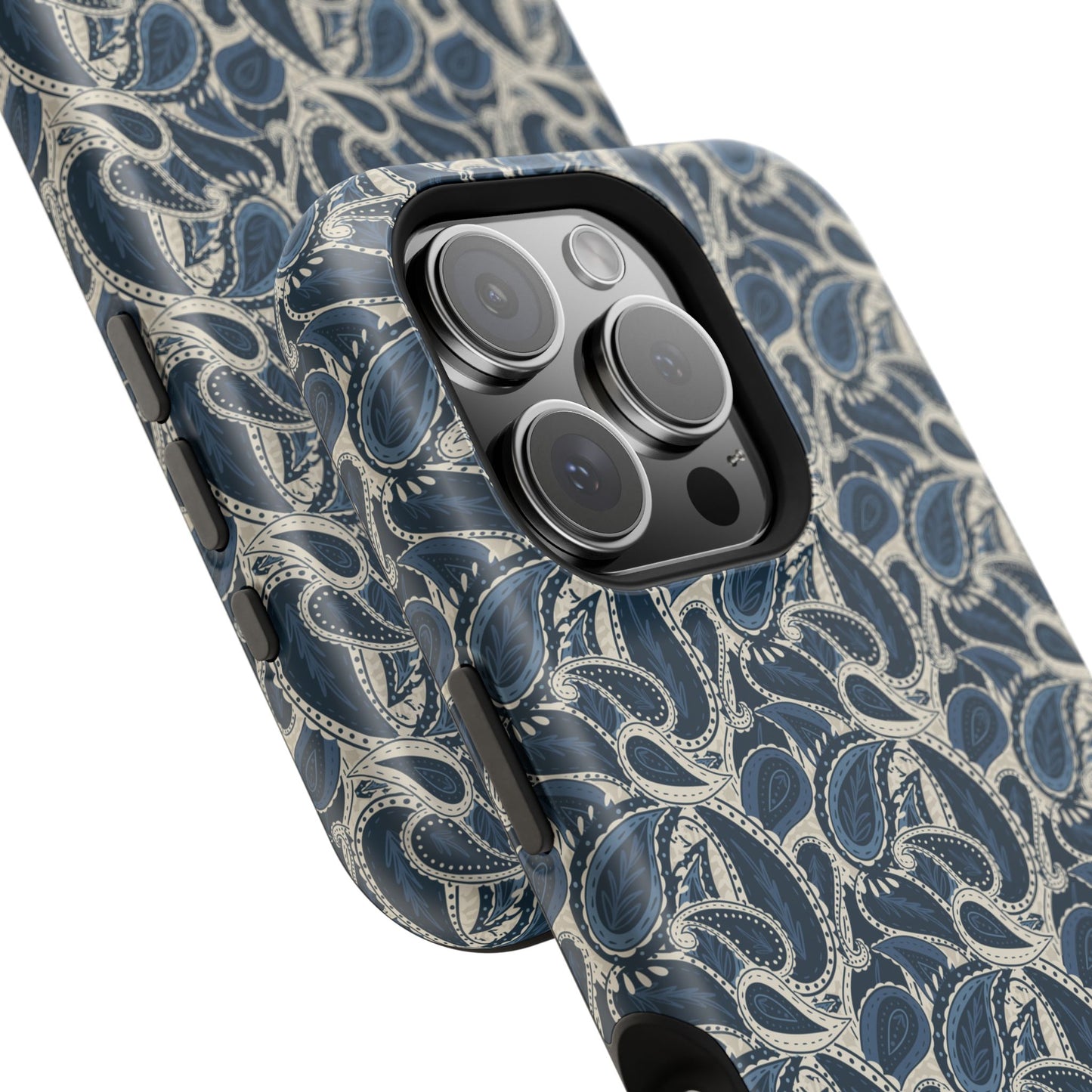 Paisley Phone Case - Dark Blue