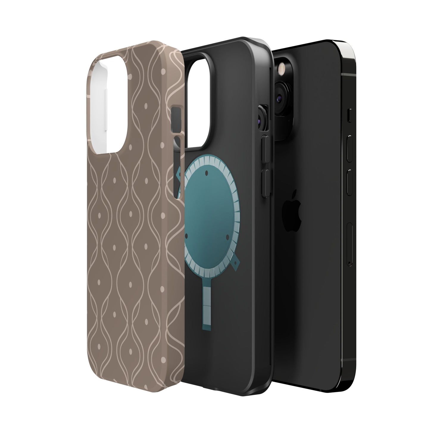 Soft Wave Phone Case - Taupe