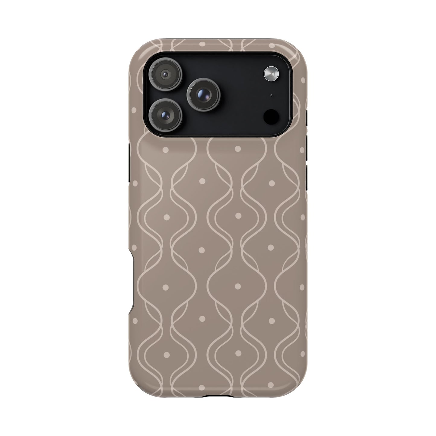 Soft Wave Phone Case - Taupe