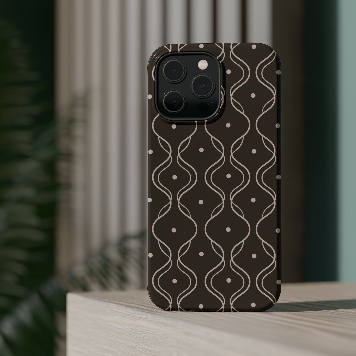 Soft Wave Phone Case - Brown