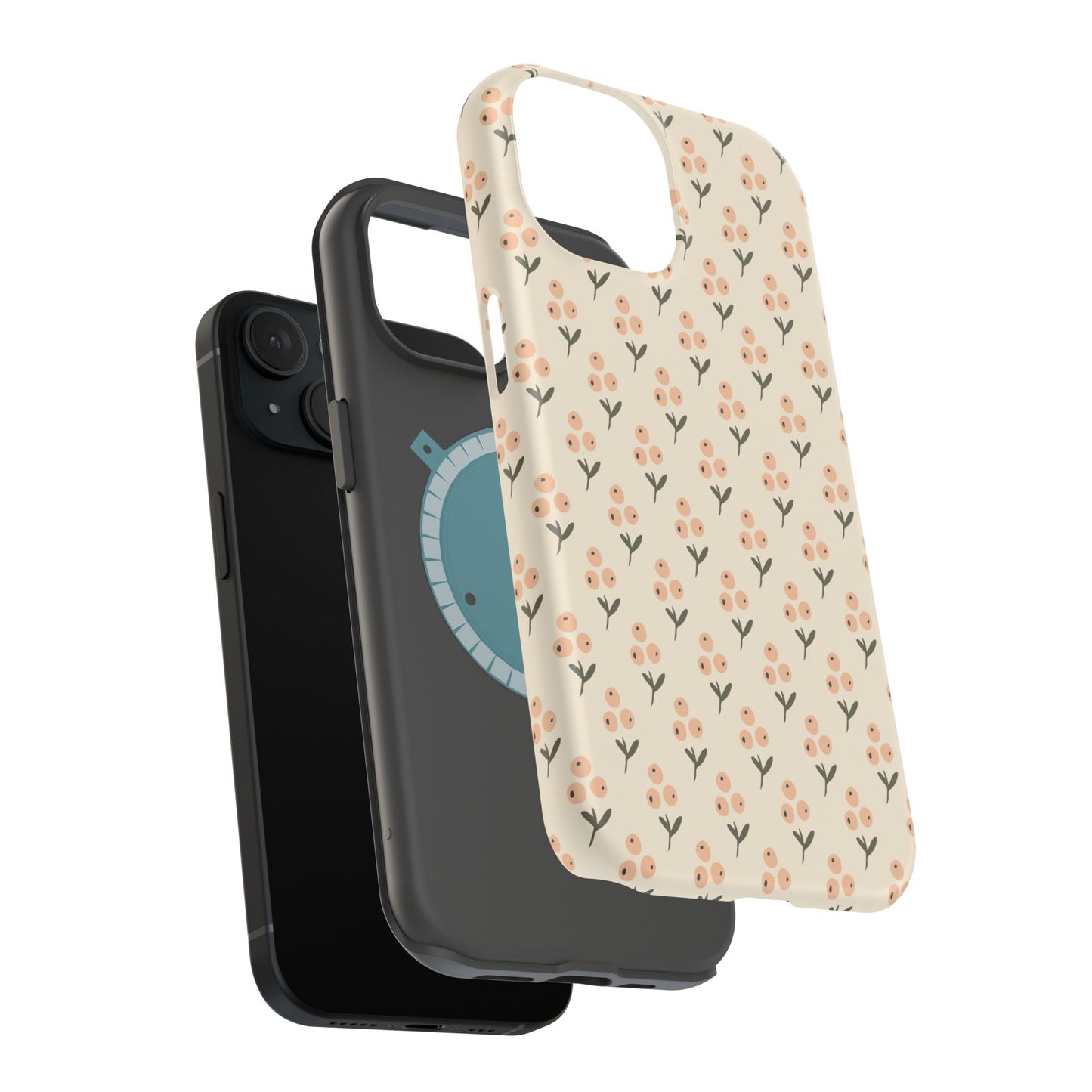 The Willow Berry Phone Case - Cream