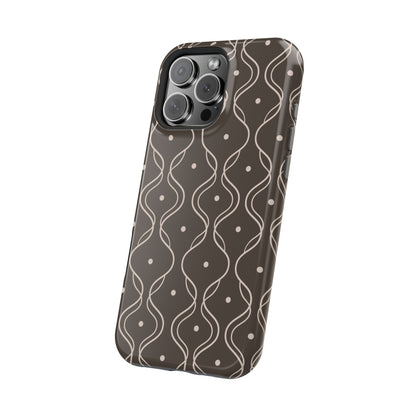 Soft Wave Phone Case - Brown