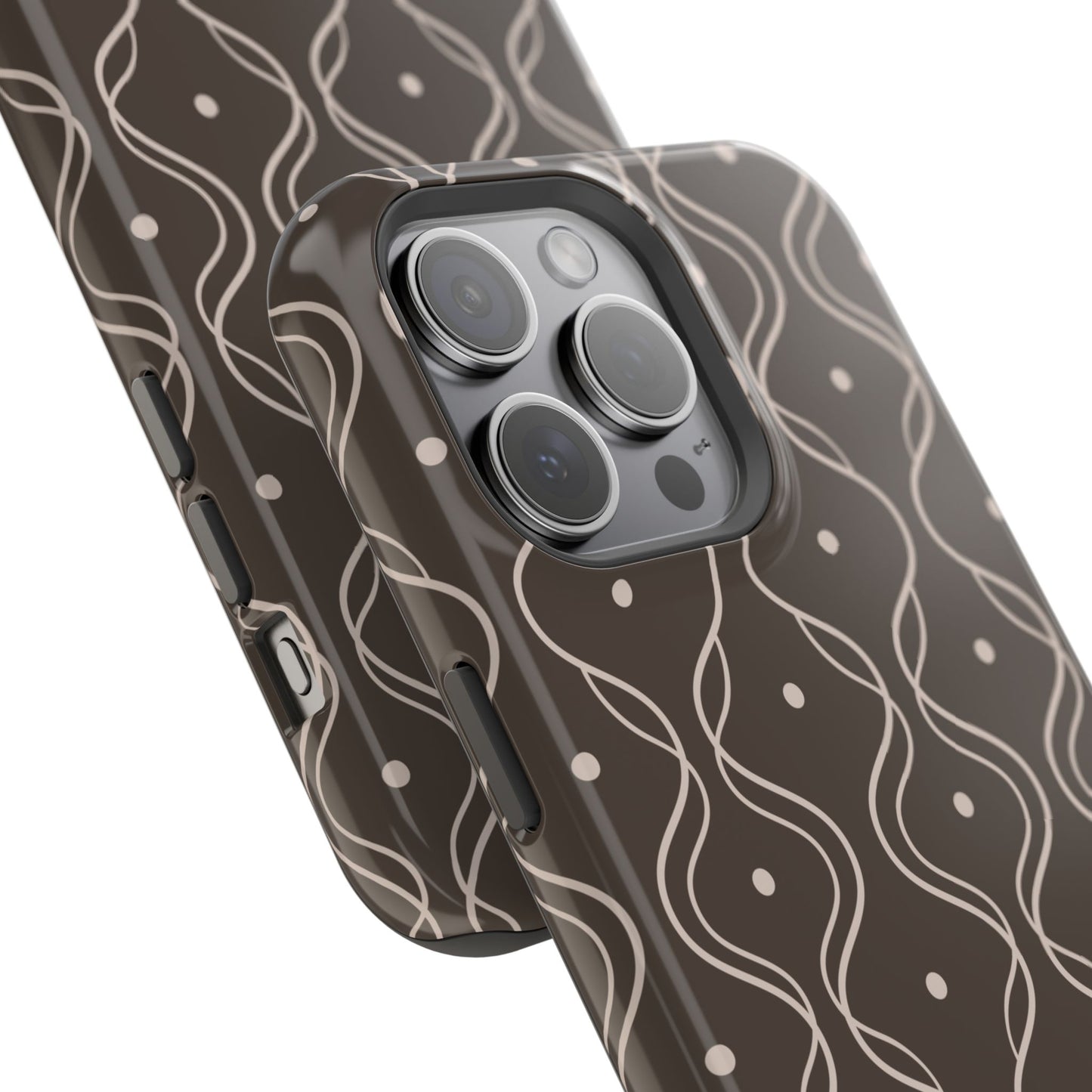 Soft Wave Phone Case - Brown