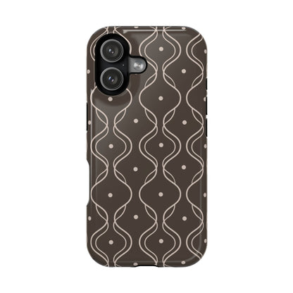 Soft Wave Phone Case - Brown