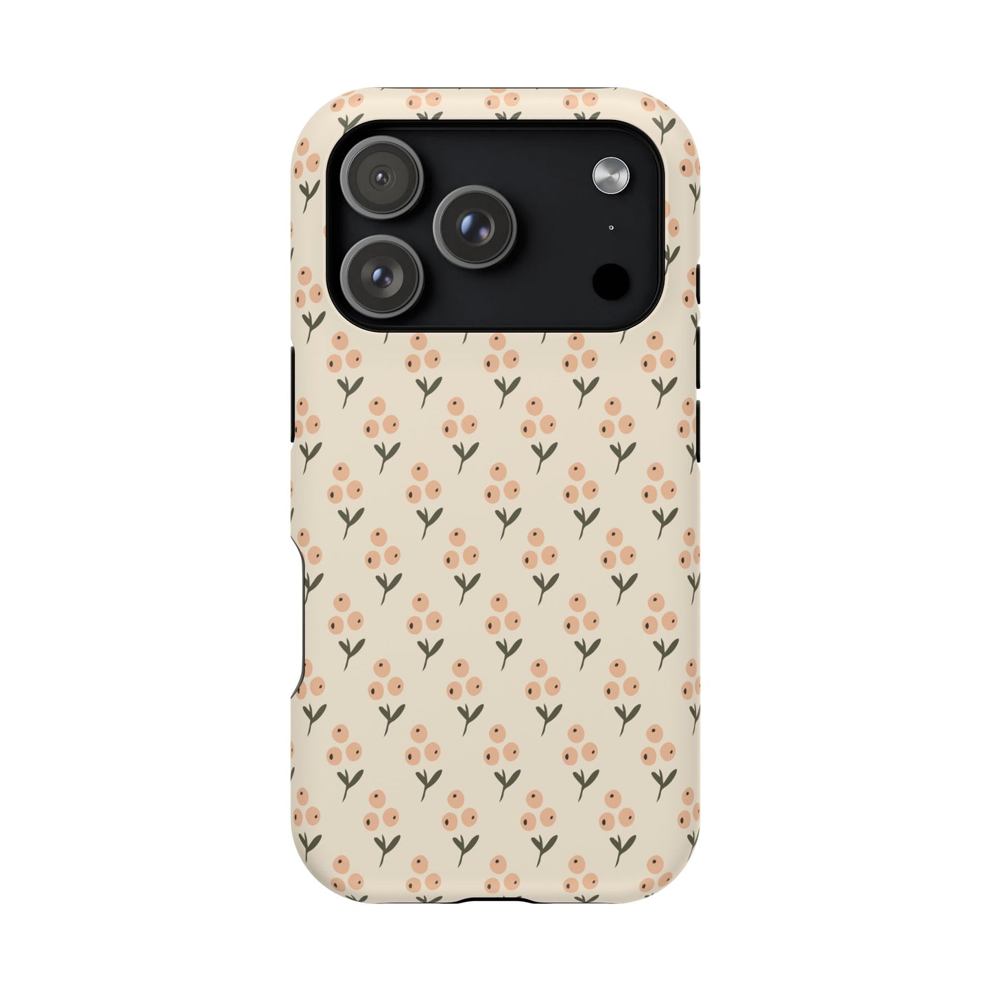 The Willow Berry Phone Case - Cream