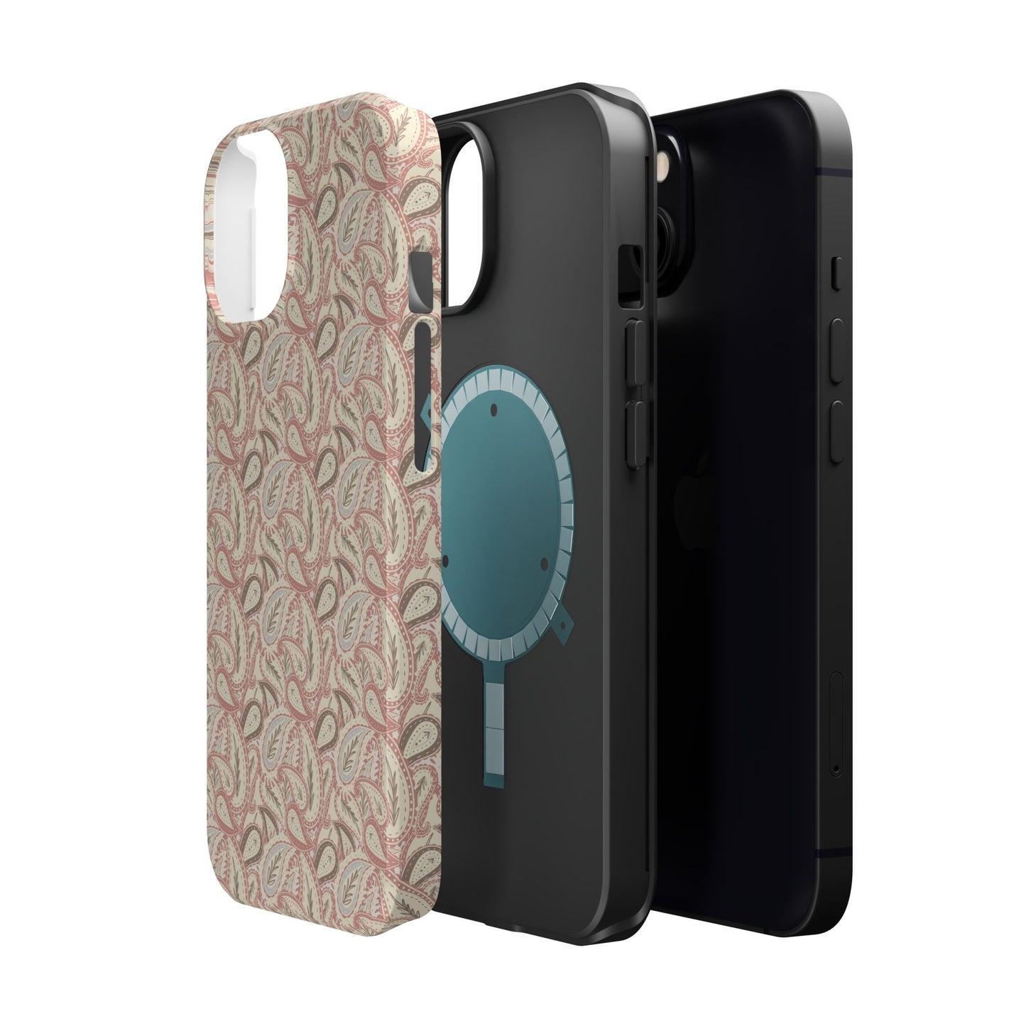 Paisley Phone Case - Blush