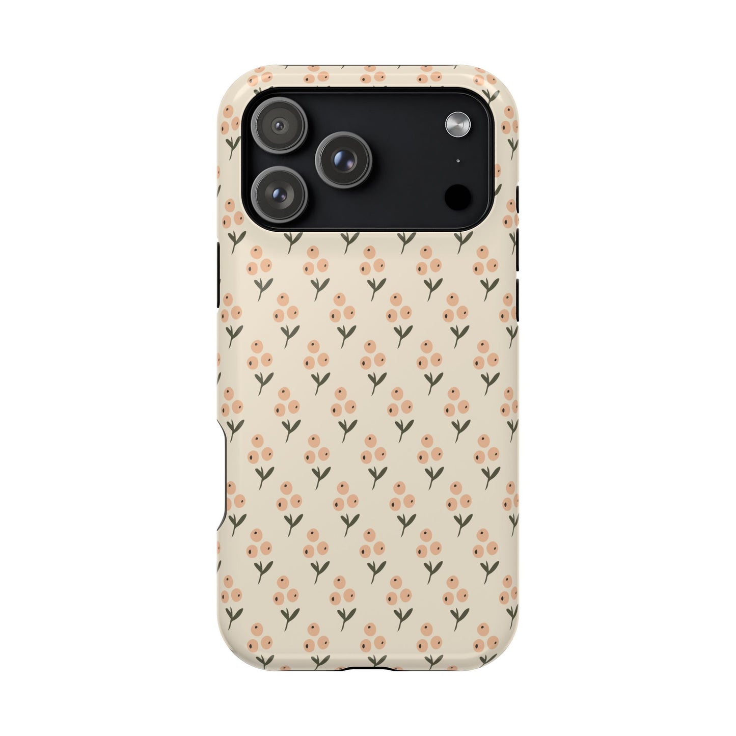 The Willow Berry Phone Case - Cream