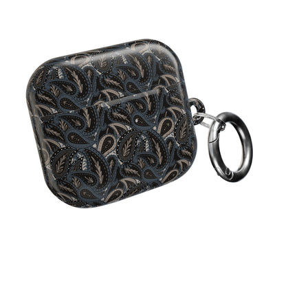 Paisley AirPod Case - Midnight