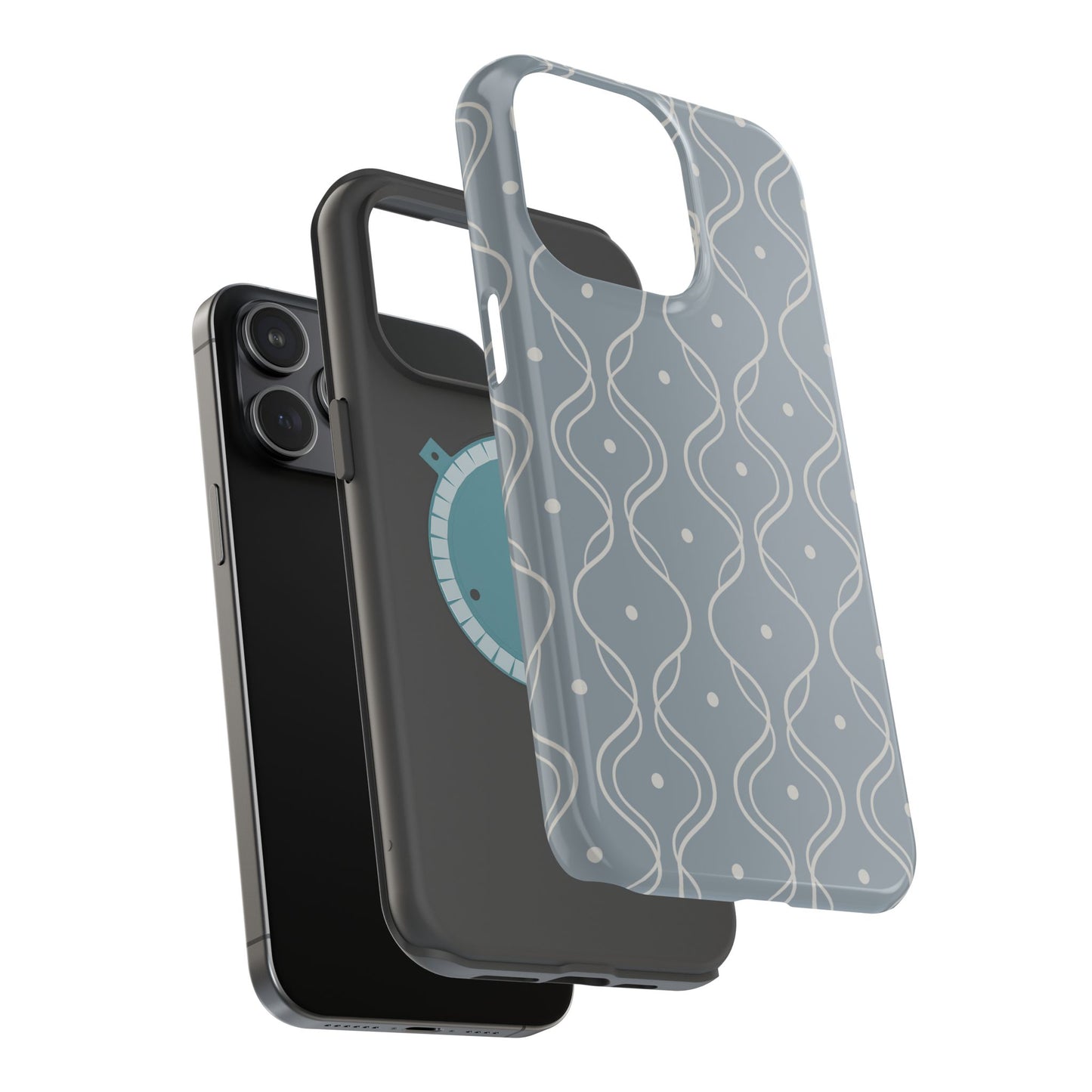 Soft Wave Phone Case - Blue