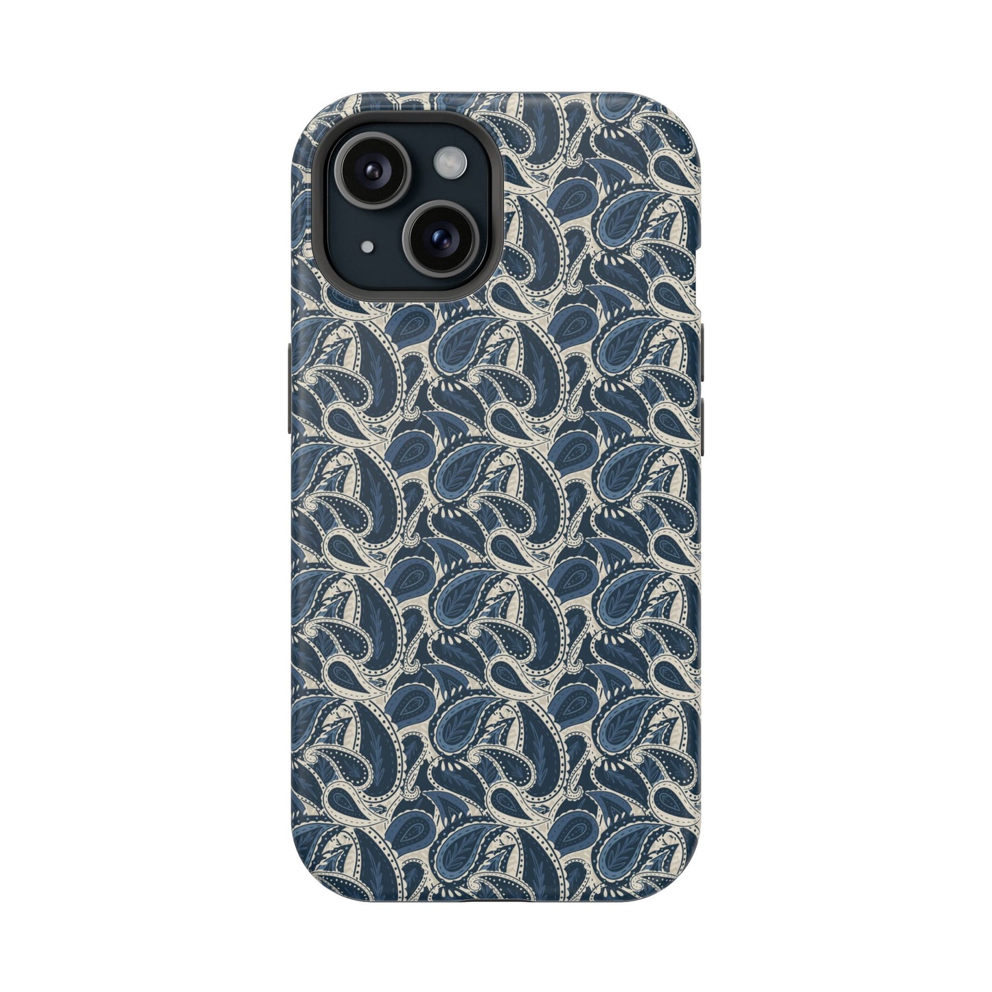 Paisley Phone Case - Dark Blue