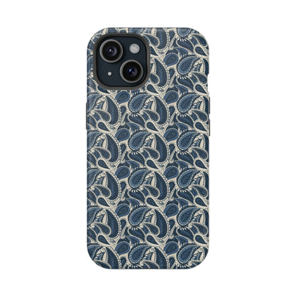 Paisley Phone Case - Dark Blue
