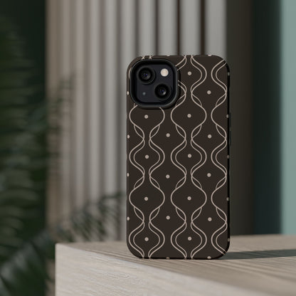 Soft Wave Phone Case - Brown