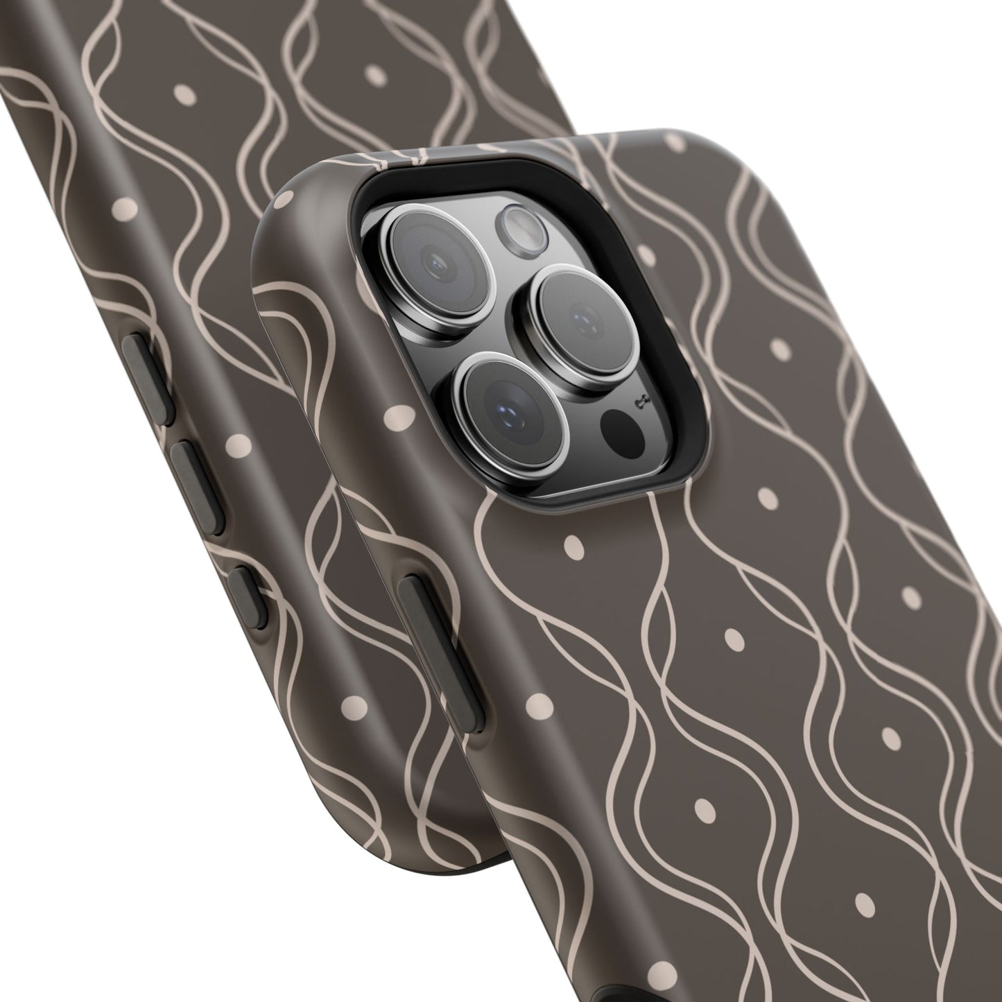 Soft Wave Phone Case - Brown
