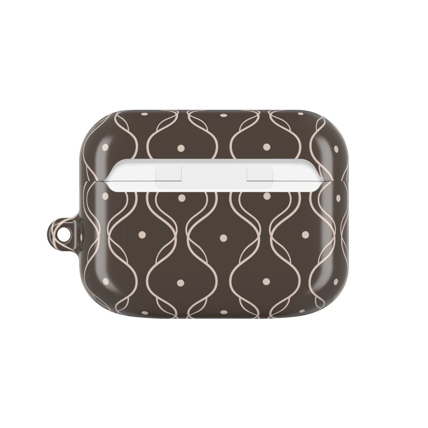 Soft Wave AirPod Case - Brown