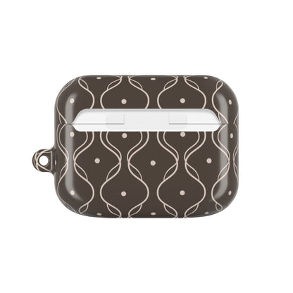 Soft Wave AirPod Case - Brown