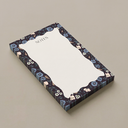 Notepad | Blue Floral