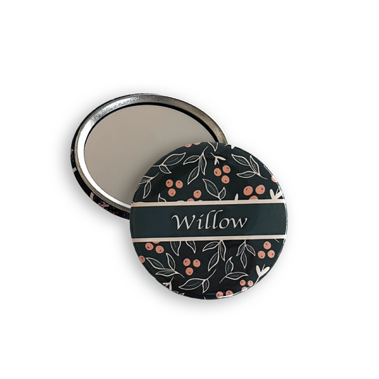 Personalized Pocket Mirror | Willow Sprig