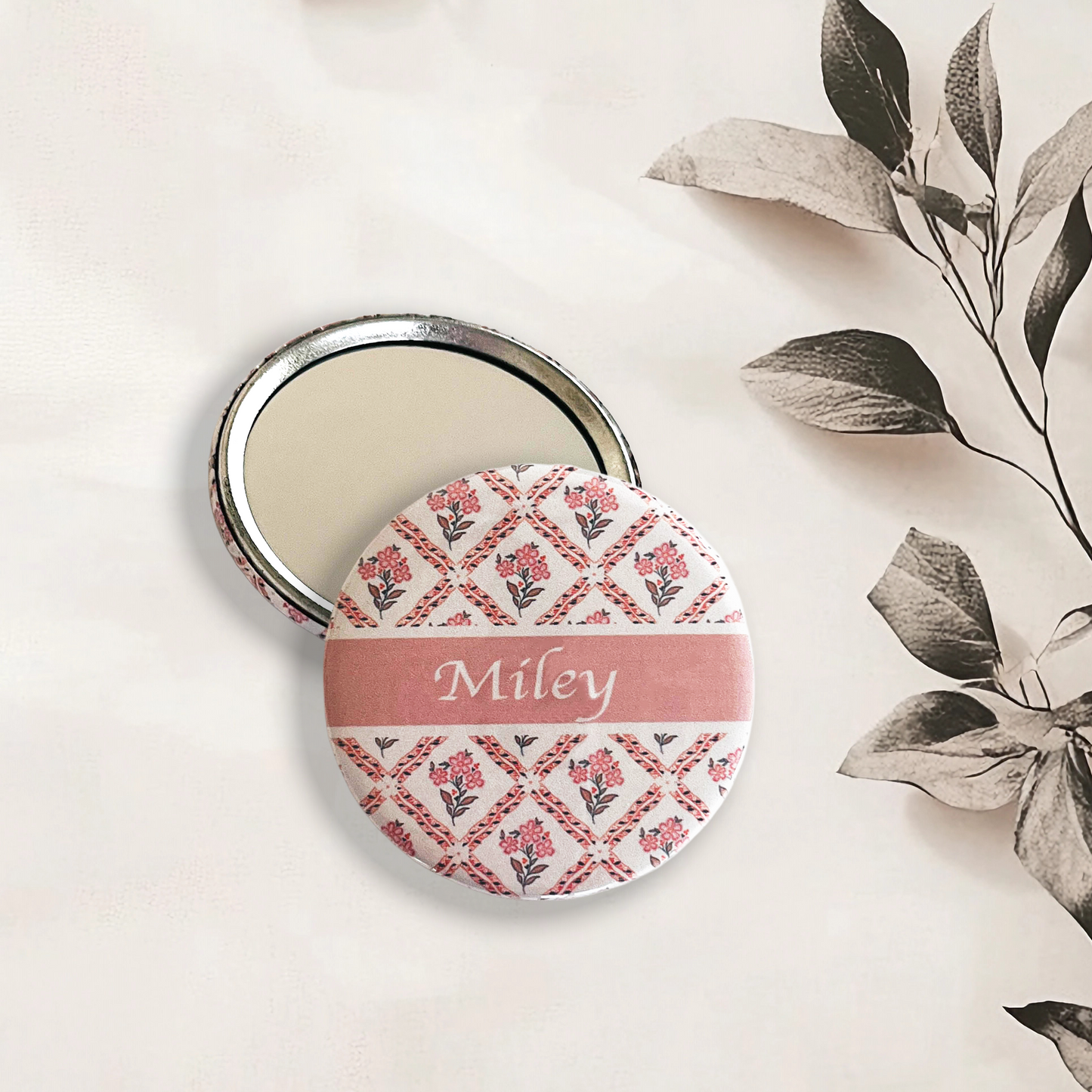 Personalized Pocket Mirror | Willow