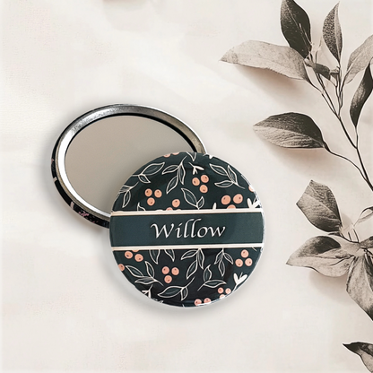 Personalized Pocket Mirror | Willow Sprig