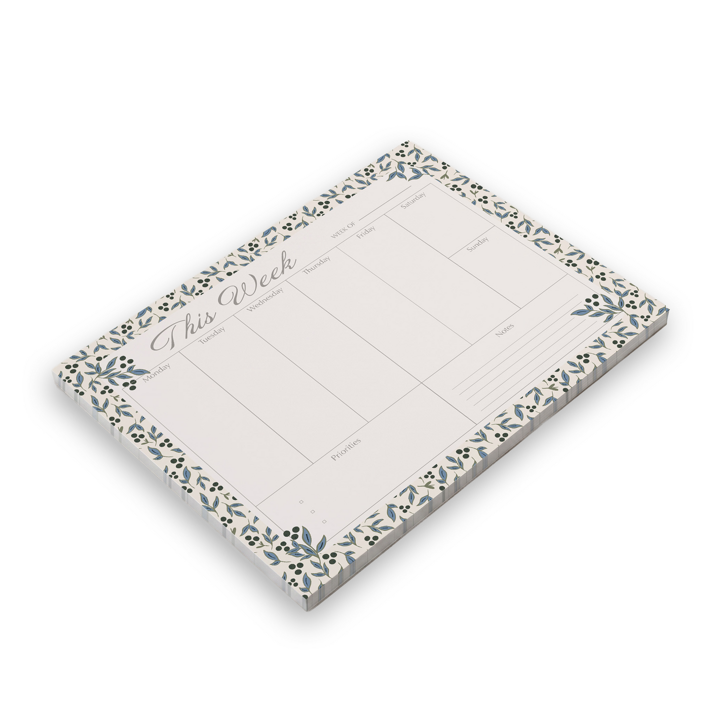 Weekly Desk Pad | Willow Sprig